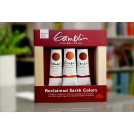 Gamblin Reclaimed Earth Oil Tube Set Limited Edition