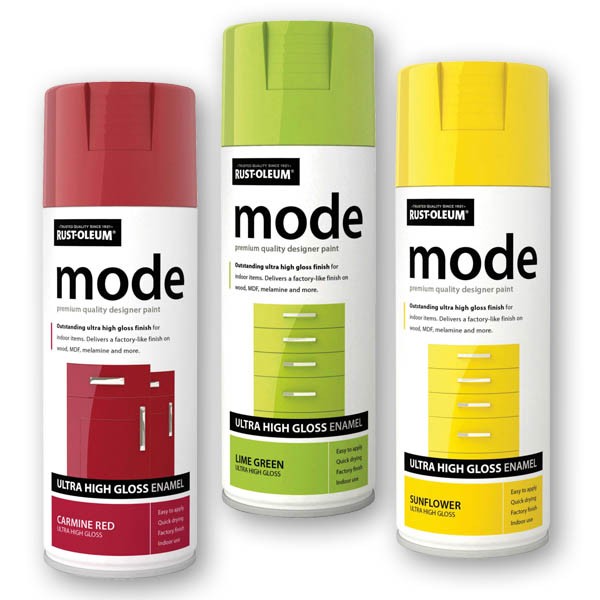 Rustoleum Mode 400ml Aerosol Hi Gloss Enamel Aerosols Scenic Supplies