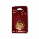 Recktangle Mirror Plates, Hanging Pack of 4 and Screws