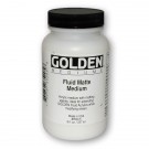 Golden Matte Medium Fluid