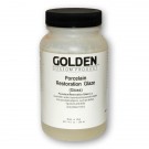 Golden Porcelain Restoration Glaze