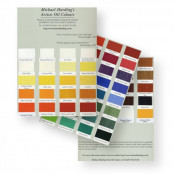 Michael Harding artists' Oil Colour Handmade Chart