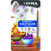 Lyra Rembrandt Polycolor Metal Box 12 