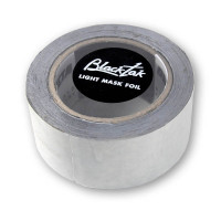 Blacktak Black Foil Tape 50 mm - Heat Resistant Light Mask Foil