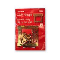 Recktangle Canvas Wrap Hanger, Hanging Pack of 2