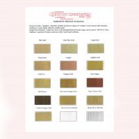 Roberson Original Colour Chart Bronze Powders